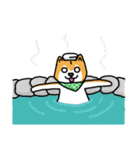 only the white of the firewood（個別スタンプ：40）