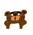 クマさんの休日（個別スタンプ：1）