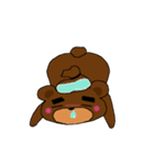 クマさんの休日（個別スタンプ：4）