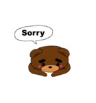 クマさんの休日（個別スタンプ：6）