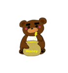 クマさんの休日（個別スタンプ：7）