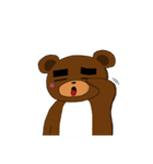 クマさんの休日（個別スタンプ：8）