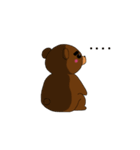 クマさんの休日（個別スタンプ：9）