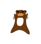 クマさんの休日（個別スタンプ：22）
