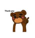 クマさんの休日（個別スタンプ：27）