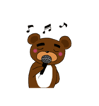 クマさんの休日（個別スタンプ：28）