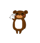 クマさんの休日（個別スタンプ：33）