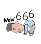 the man with sexy and full lips（個別スタンプ：6）