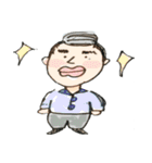 the man with sexy and full lips（個別スタンプ：21）
