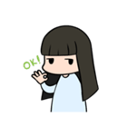 Nope Girl（個別スタンプ：4）
