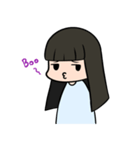 Nope Girl（個別スタンプ：7）