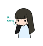 Nope Girl（個別スタンプ：9）