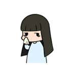 Nope Girl（個別スタンプ：12）
