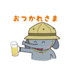 帽子なアニマルズ（個別スタンプ：25）