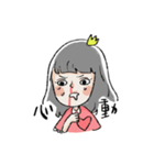Pink couple（個別スタンプ：36）