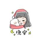 Pink couple（個別スタンプ：38）