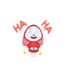 Cute Rabbit Bibi（個別スタンプ：17）