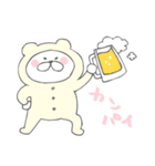 ネコグマ（個別スタンプ：13）