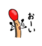 マッチ坊やの喜怒哀楽（個別スタンプ：6）