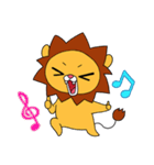 気ままなライオン らいすけ（個別スタンプ：5）