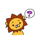 気ままなライオン らいすけ（個別スタンプ：21）