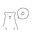 吹き出しくまさん（個別スタンプ：22）
