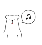 吹き出しくまさん（個別スタンプ：24）