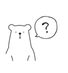 吹き出しくまさん（個別スタンプ：26）