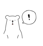 吹き出しくまさん（個別スタンプ：34）