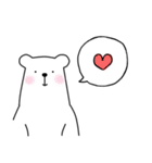 吹き出しくまさん（個別スタンプ：35）
