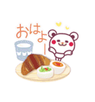 こころづかいのできる♪チョコくま（個別スタンプ：37）