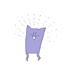 ムラサキ猫（個別スタンプ：15）