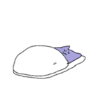 ムラサキ猫（個別スタンプ：16）
