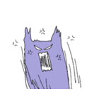 ムラサキ猫（個別スタンプ：17）