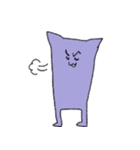 ムラサキ猫（個別スタンプ：23）