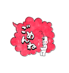 ブタ鼻のフキダシさん（個別スタンプ：4）