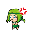 パクチー娘2（個別スタンプ：4）