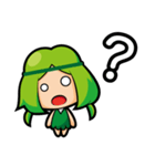 パクチー娘2（個別スタンプ：6）