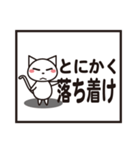 猫のシロさん（個別スタンプ：37）