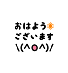 自動入力スタンプ（日常会話）（個別スタンプ：1）