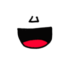 組み合わせ無限！お顔パズルスタンプ！（個別スタンプ：21）