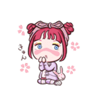 ぱるにゃん〜オシャレ大好き！幼稚園児〜（個別スタンプ：7）