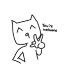 Emoticon-Nyan [ ^q^ ]（個別スタンプ：13）