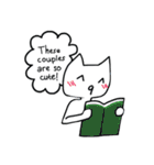 Emoticon-Nyan [ ^q^ ]（個別スタンプ：17）