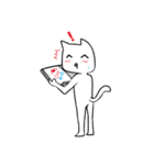 Emoticon-Nyan [ ^q^ ]（個別スタンプ：21）