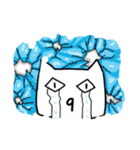 Emoticon-Nyan [ ^q^ ]（個別スタンプ：34）