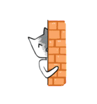 Emoticon-Nyan [ ^q^ ]（個別スタンプ：37）