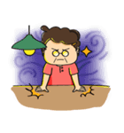 Inem si Ibu Kos（個別スタンプ：19）