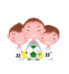 サッカーBoy 2（個別スタンプ：40）