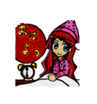 二次元×うさぎ（個別スタンプ：19）
